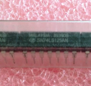 10 piezas nuevo SN74LS125AN TI Texas Instruments 14 pines inmersión triestatal bus buffer - Imagen 1 de 2