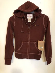 NWT True Religion Women’s Zip-Up Hood Made in USA was $158.00 - Picture 1 of 4