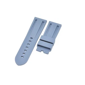 Correa de reloj de goma gris 24x22 mm para sumergible Panerai Luminor Marina - Imagen 1 de 6