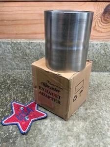 Universal ID 3" Exhaust Coupler Stainless Steel Exhaust Adapter(3" ID to 3" ID) - Foto 1 di 2