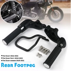 Rear Passenger Footpeg Footrest For Indian Scout 15-23 Scout Sixty 16-23 Folding - Picture 1 of 15