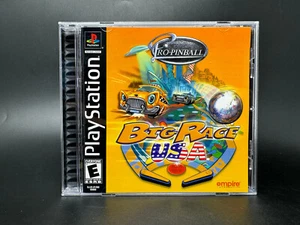 Pro Pinball: Big Race U.S.A. (Sony PlayStation 1 PS1) *CIB W/ MANUAL - TESTED* - Picture 1 of 3