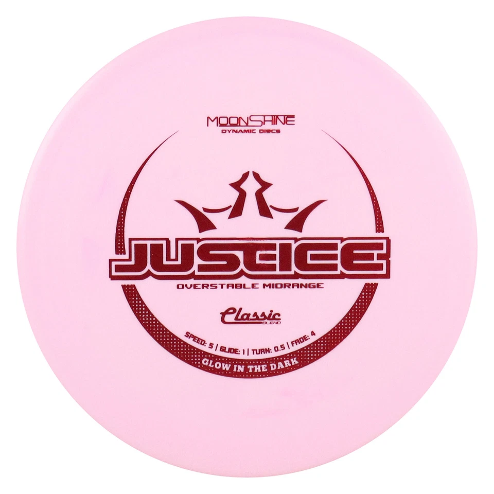 Dynamic Disc Golf Classic Blend Moonshine Justice Midrange Disc 5/1/0.5/4 - Cho - Image 1 of 1