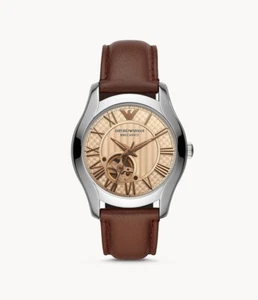 Emporio Armani Meccanico Leather Band Men's Automatic Watch AR60017 $395 - Picture 1 of 5