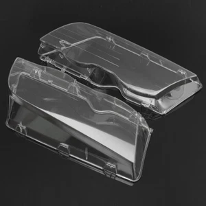 Car Headlight Clear Lens Headlamp Clear Cover for BMW E46 4Door Sedan 1998-2001 - Picture 1 of 4