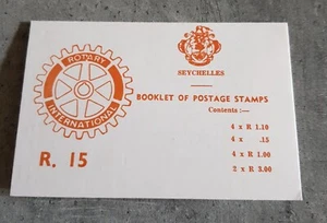 SEYCHELLES-R.15-BIRDS- BOOKLET OF POSTAGE STAMPS-ROTARY INTERNATIONAL - Picture 1 of 6