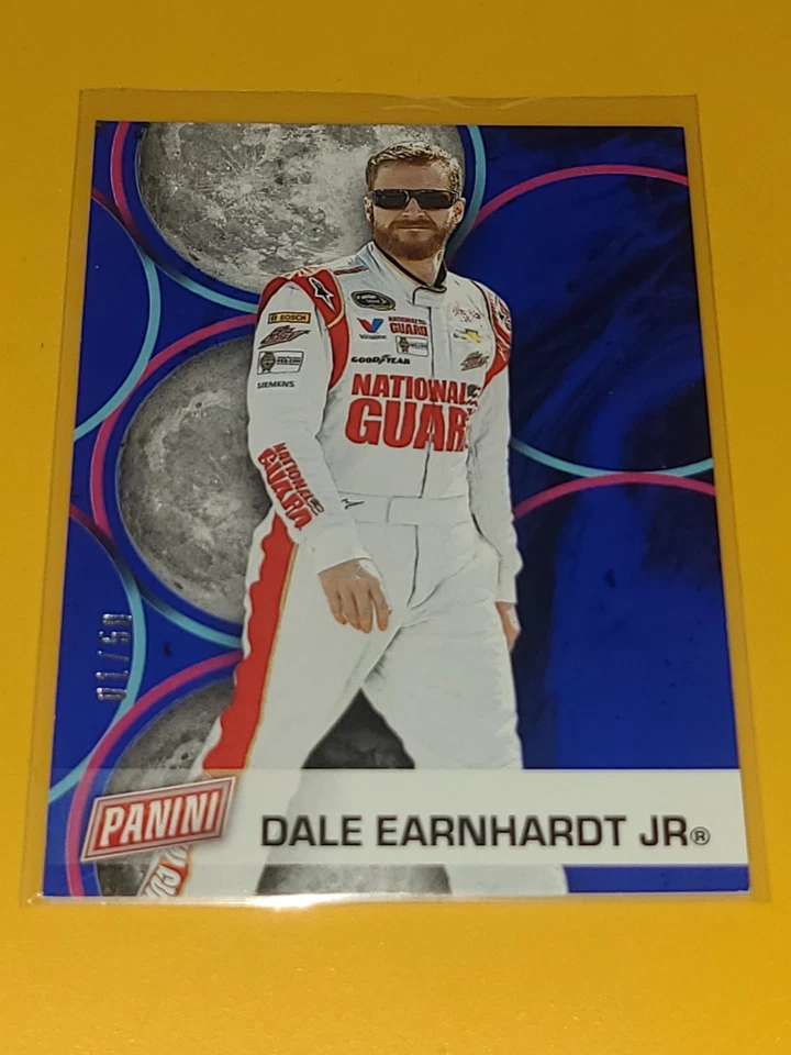 NASCAR DALE EARNHARDT, JR. 2022 PANINI FATHER'S DAY BLUE #FD19 01/50 - Image 1 of 1
