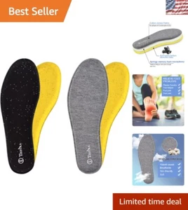 Memory Foam Einlegesohlen - 2 Paar stoßdämpfende Einlagen für Komfort & Fußschmerzen - Bild 1 von 9