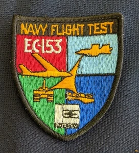 Vintage EC-153 US NAVY FLIGHT TEST Patch Emerson KOSTENLOSER VERSAND AB001 - Bild 1 von 2