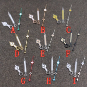 Green luminous watch hands fit NH35 NH36 ETA 2836 2824 Miyota 8205 8215 DG 2813 - Picture 1 of 20