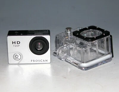 Proscan Action Camera Underwater Waterproof 30M 2" LCD Wide Angle View 720P HD  - Image 1 of 3