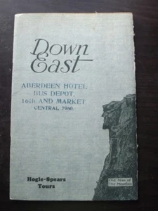 1928 LIBRO HOGLE SPEARS BUS TOURS - SUIZA OF AMÉRICA TOUR, CHICAGO - BOSTON - Imagen 1 de 8
