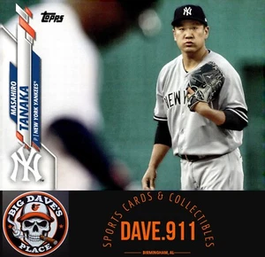 Masahiro Tanaka 2020 Topps #154 New York Yankees - Imagen 1 de 2