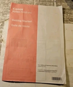 CANON PIXMA TS3100 SERIES INKJET OFFICE ALL-IN-ONE MANUAL GUIDE ONLY - Picture 1 of 1