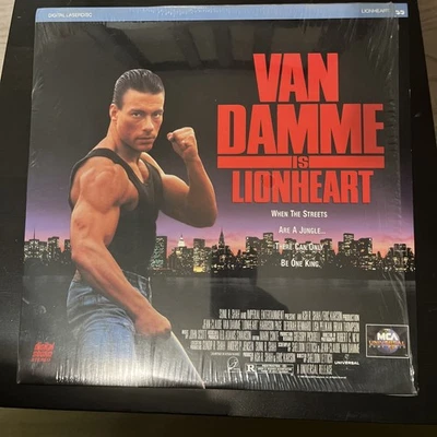 Lionheart Laserdisc 1991 Van Damme Kickboxer Bloodsport Mortal Kombat Action - image 1 of 3