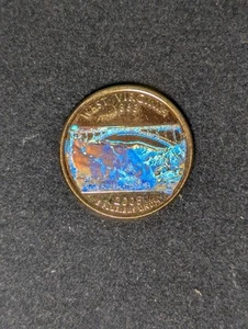 US Quarters Hologram. West Virginia 2005 - Picture 1 of 2