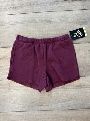 Shorts moletom Art Class feminino tamanho M 7 8 bolsos super macios marrom novo com etiquetas - Imagem 1 de 2