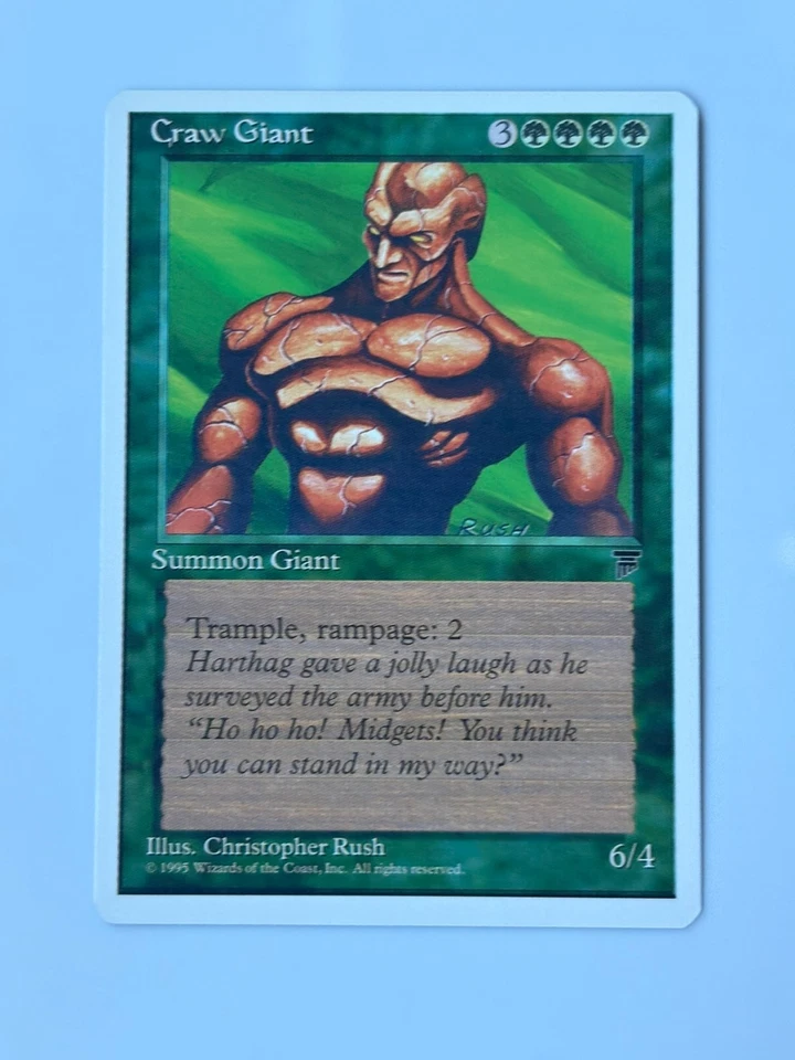 Craw Giant Chronicles Magic the Gathering Card - Image 1 of 1