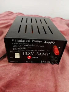 Bremi BRS - 26. 13 amp. 8 V. 3 Amp Power Supply For CB RADIO - Zdjęcie 1 z 12