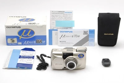 Read[MINT in Box] Olympus mju  μ II 170 VF Point & Shoot 35mm Film Camera JAPAN - Image 1 of 4