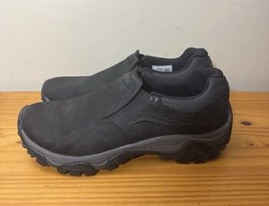 Merrell Moab Adventure 3 Mokassins Slipper Schuhe schwarz Herren Größe 9,5 Orig $ 130 - Bild 1 von 6
