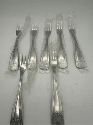 conjunto de 7 talheres de aço inoxidável para coquetéis/frutos do mar/caranguejo WALCO - Imagem 1 de 4