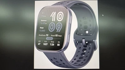 SW-0247 Amazfit Bip 6 Smart Watch 46mm,1.97“ AMOLED Display black B-WARE