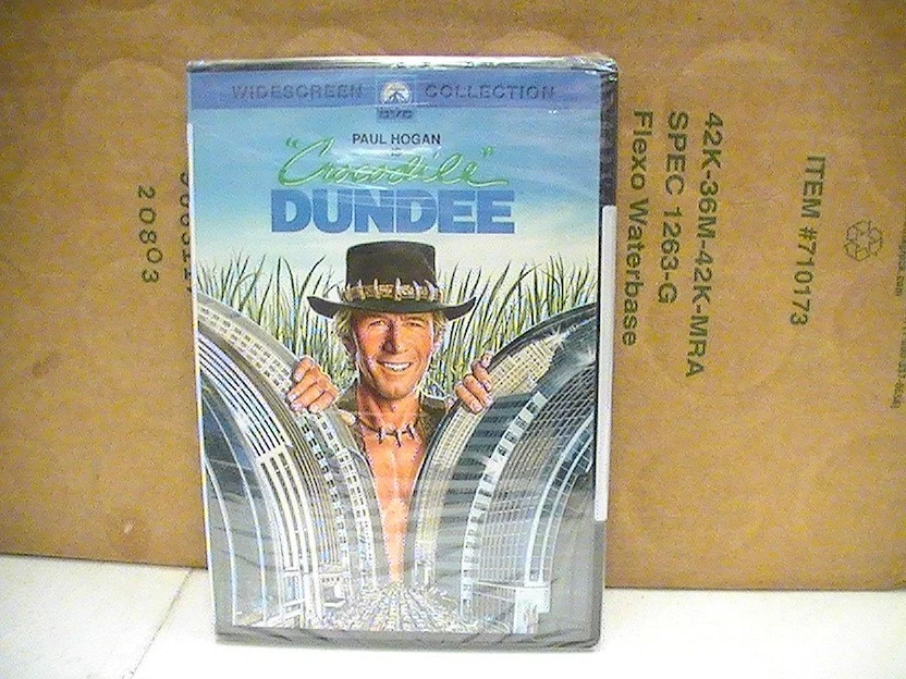 Crocodile Dundee DVD 1986 WS NEW SEALED Paul Hogan Linda Kozlowski Outback Under - Image 1 of 4