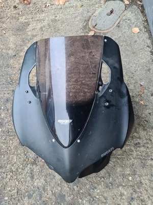 DUCATI PANIGALE 1199 899 1299 FRONT UPPER NOSE CONE FAIRING HEADLIGHT SCREEN OEM — 第 1/4 张图片