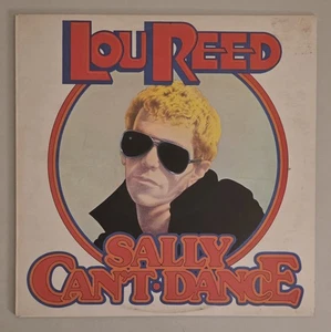 Lou Reed Sally Can't Dance Vintage IMPORT Vinyl LP Record VG+ / Insert RARE - Picture 1 of 4