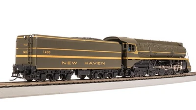 Broadway Limited 7876 HO Scale New Haven I-5 Green Fantasy Scheme Steam - Image 1 of 4