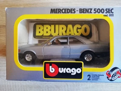 Bburago Mercedes-benz 500 Sec Cod. 0111 NUOVA SCATOLA ORIGINALE - Immagine 1 di 3