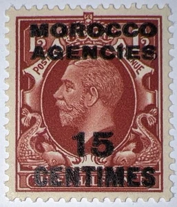Travelstamps: Great Britain offices In Morocco Sg#194/Sc#404, Mint Og Nh, MOGNH - Picture 1 of 6