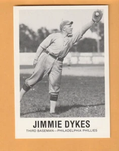 Jimmy Dykes Philadelphia Phillies 1977-84 Galasso Greats #120 9C - Imagen 1 de 2