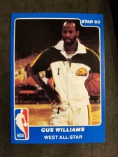 1983 Star all star game GUS WILLIAMS card # 25   [card 4]