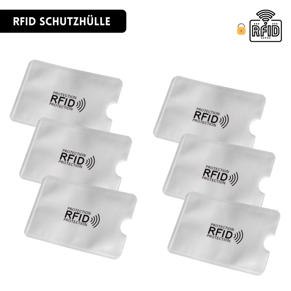 NO NAME Kreditkarten Schutz EC Bank Kreditkarte Personalausweis RFID- NFC- Schutzhülle