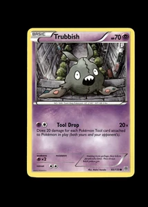 Pokemon 2012 Moderate Play Trubbish 65/135 Plasma Storm Card - Picture 1 of 1