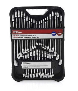 Hyper Tough 32-Piece Combination Wrench Set, Easy To Operate, Precision - Picture 1 of 7