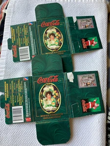 1995 Collect-A-Card Coca-Cola Super Premium Card Box VUOTO per Display 2 MINIS - Foto 1 di 5