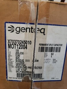 Motor de ventilador condensador estándar americano Trane fabricante de equipos originales 1/8 para X70370245010 MOT12004 - Imagen 1 de 3