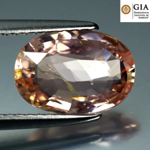 GIA Certified 2.76 ct Oval (11 x 7 mm) Sri Lanka Unheated Natural Pink Sapphire - Picture 1 of 3