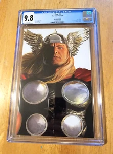 THOR #8 2020 Marvel CGC 9.8 WHITE PAGES Alex Ross Timeless Thor Virgin - Picture 1 of 7