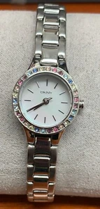 DKNY 3-Hand with Glitz Women's Stainless Steel NY8721 Watch - Picture 1 of 1