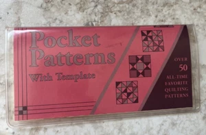 Marti Michell Pocket Patterns with Templates Includes 50 Quilting Patterns - Picture 1 of 8