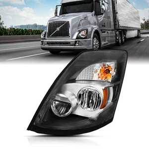 2004-2017 Chrome High Power LED Bulb Headlight Driver Side for Volvo VNX VNL - Picture 1 of 7