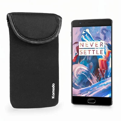 Komodo Neoprene Case For One Plus 3T Sock Pocket Cover Skin Pouch - image 1 of 4