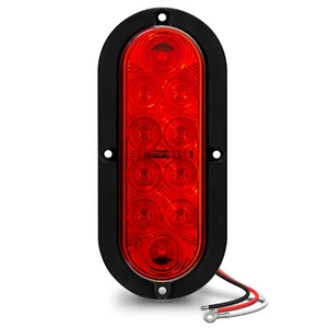 Casa rodante LED ovalada de 6" remolque con luces traseras giratorias estacionamiento impermeable - Imagen 1 de 8