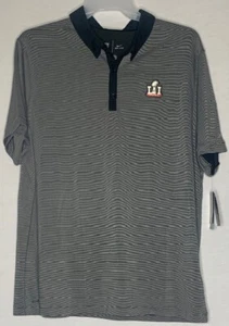 Nike Super Bowl LI 51 Dri Fit NFL Herren XL Poloshirt Neu mit Etikett - Bild 1 von 10