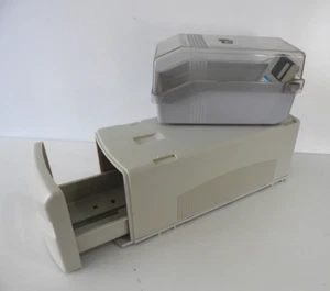2x Floppy & Jaz 3.5” Disk Storage Cases Fellowes & Eclipse Boxes Slide Drawers. - Picture 1 of 13