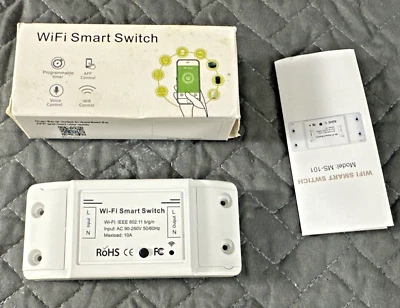 Interruptor de interruptor inteligente WiFi básico hágalo usted mismo módulo de interruptor control de aplicación MS-101 Foto 1 de 4